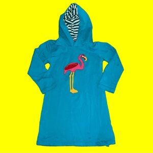 MAKE a splash in this  Fun and whimsical hooded dress / beach and pool cover up
